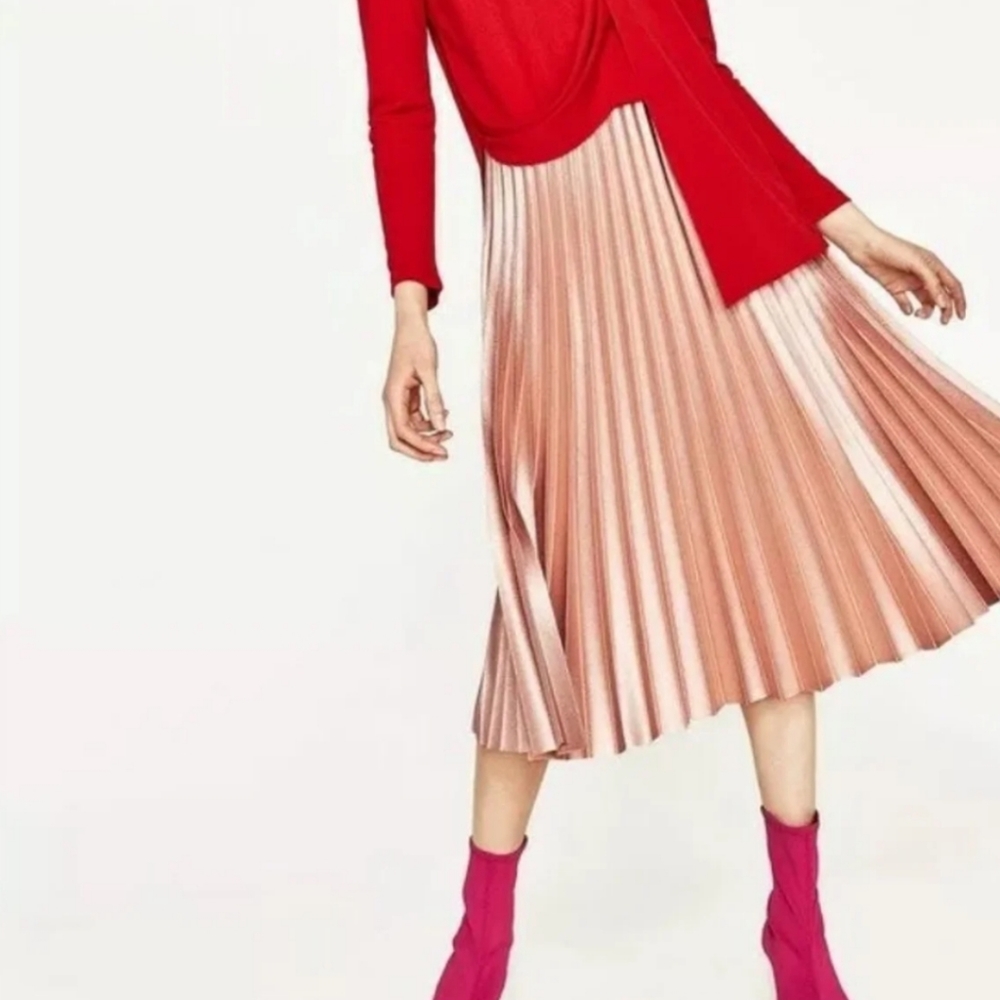 Zara skirt pleated